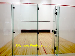 Another View of Installed Squash Courts at Tropicana Bay Residences, Penang