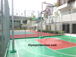 Installed Half Basketball Court at Tropicana Bay Residences, Penang