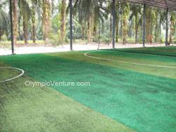 2 futsal courts in palm oil plantation in Kuala Langat, Selangor