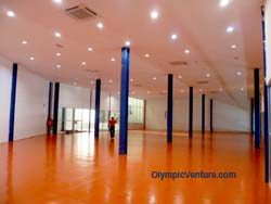 Installed 2 Olymflex Heavy-Duty Gym floor for Dato' Lee Chong Wei Arena / Sports Arena Sentosa, Old Klang Road