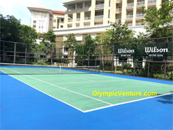 Quayside Condominium Penang 1 Tennis Court Another View