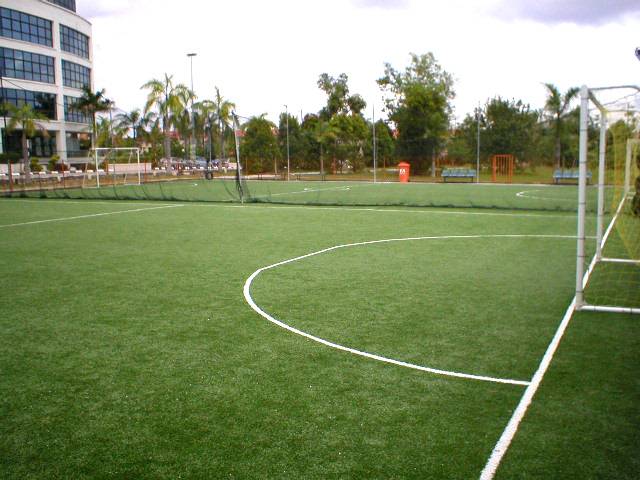 Open Space FutsalRia in Bangi, with goal posts