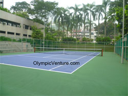 Bangsar Puteri Condominium 1 Tennis Court, another view