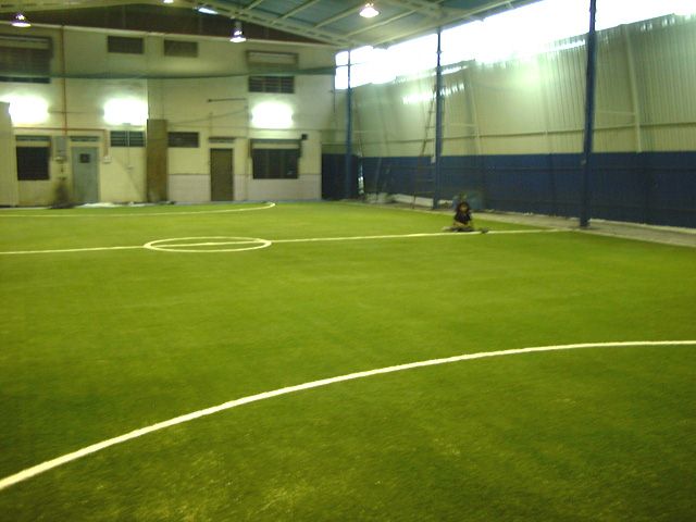 Arena Futsal Muar using synthetic turf