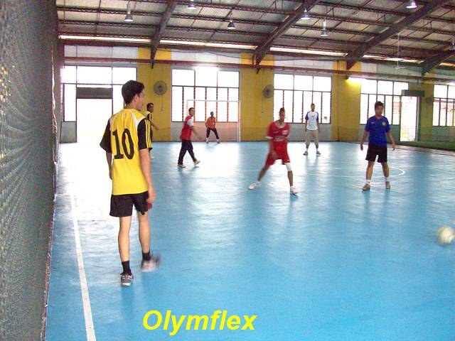 Frenzy Futsal's 3 Olymflex rubberized courts