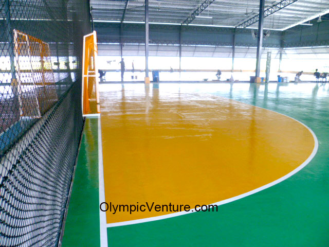 another view of 4 Olymflex Rubberized Futsal Courts in Pendang, Kedah