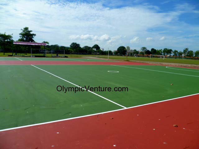 2 volleyball courts for Polyteknik Seberang Perai in Permatang Pauh, Seberang Jaya