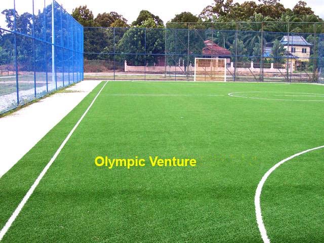 Tasek Gelugor community centre's 1 outdoor synthetic turf futsal court.