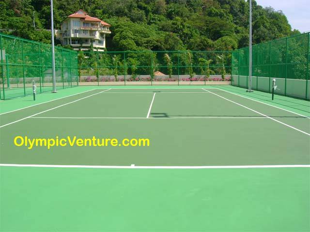 1 Tennis Court for Bukit Jambul Condominium, Penang.