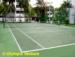 No. 1 persiaran gurney condominium's 1 tennis court