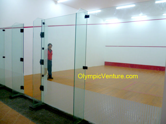 2 Squash Courts for Sri Petaling Condominium, Kuala Lumpur.