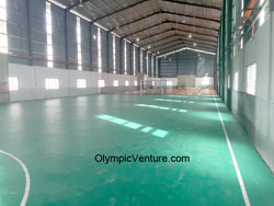 3 Imported Green 7mm PVC Vinyl VFlexFlor Mat Futsal Courts Tasek Ipoh.