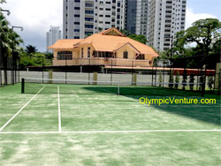 8 Gurney Condominium ITF Certified Synthetic Turf Tennis Court