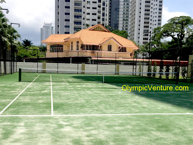 8 Gurney Condominium Penang International Tennis Federation (ITF) Certified Synthetic Turf Tennis Court