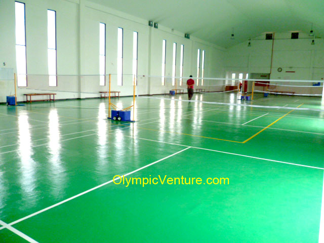 Olymflex Badminton Rubberised Floor, Kota Kinabalu, Sabah.