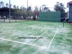 Another View of Royal Kedah Club ITF Synthetic Turf Tennis Court