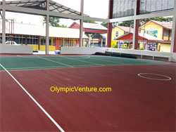 Another View of SMK Salor Kelantan multipurpose court