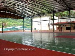 Another View of 1 Rubberized Basketball Court in Alice Smith Secondary School, Seri Kembangan, KL