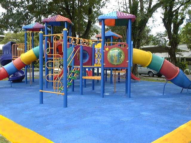 another view of children's playground for an international school