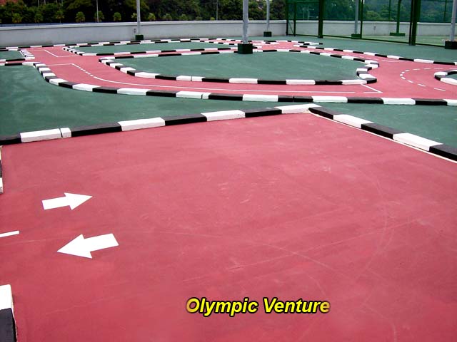 Children's track in Bayswater Condominium in Penang.