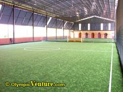 Installed Futsal Synthetic Turf in Perlis - Front View.