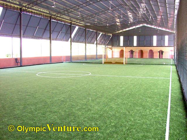 Installed Futsal Synthetic Turf in Perlis - Front View