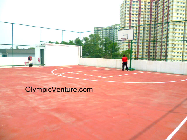 Half Basketball Court, Permas Jaya, Johor.