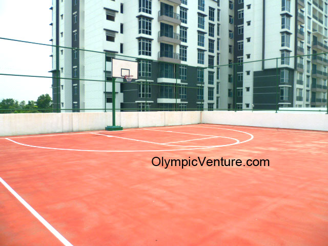 Half Basketball Court, Permas Jaya, Johor.