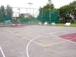 intel's basketball court