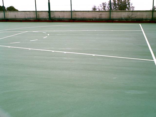 half basketball court for Miami Green condominium