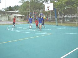 multi-purpose court for an international school