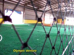 Futsal courts with nets