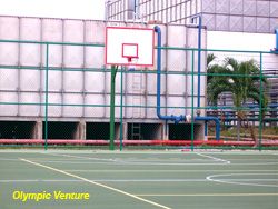 Basketball post for SM Electronics, Melaka