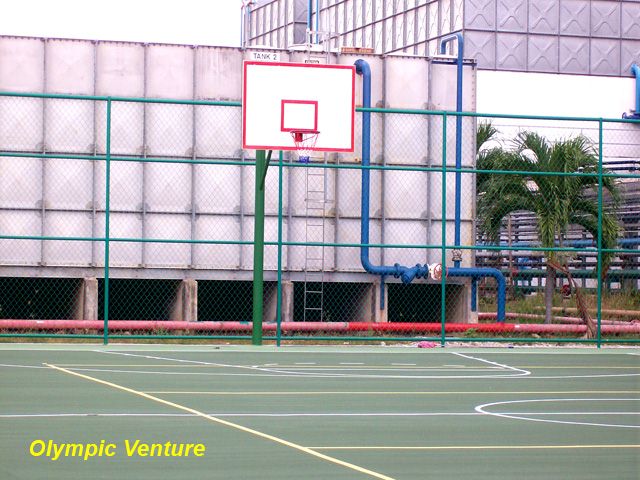 Basketball posts for SM Electronics, Melaka