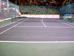 Sri Sayang condominium's 1 tennis court