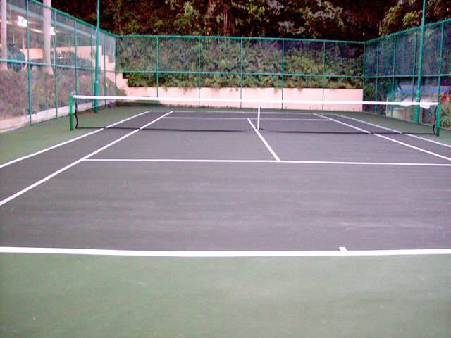 one tennis court for Sri Sayang condominium