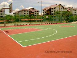 University Technology Petronas Tronoh Perak's Basketball Court